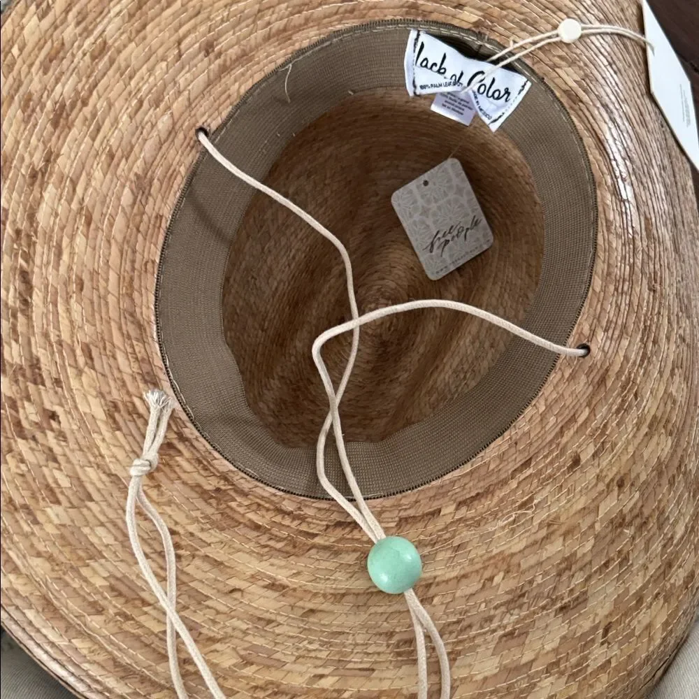 NWT Free People Lack Of Color Western Desert Palma Cowboy Hat Sz L-XL